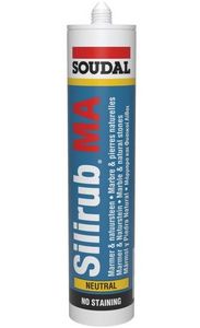 Soudal Silirub MA | Siliconenkit | Transparant | 300 ml - 106120