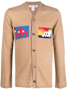 Comme Des Garçons Shirt cardigan à imprimé graphique - Tons neutres