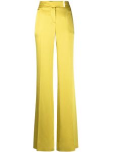 TOM FORD pantalon de tailleur à taille haute - Jaune