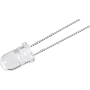 Everlight Opto 393UYD/S530-A3 Bedrade LED Geel Rond 8 mm 125 mcd 60 ° 20 mA 2 V