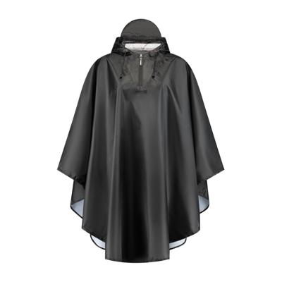 Puch Regenponcho mirage polyester - zwart