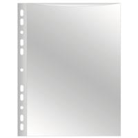 Q-CONNECT geperforeerde showtas A4 11-gaatsperforatie glashelder 100 micron