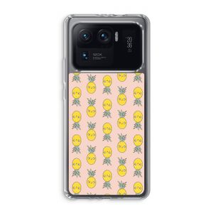 Ananas: Xiaomi Mi 11 Ultra Transparant Hoesje