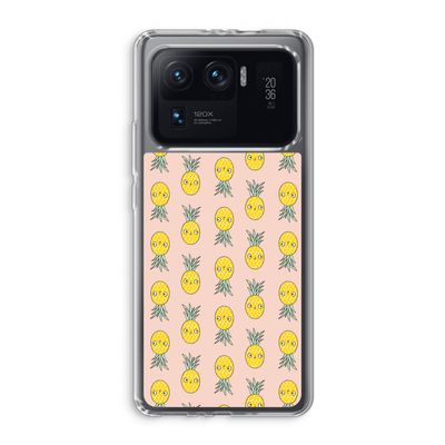 Ananas: Xiaomi Mi 11 Ultra Transparant Hoesje