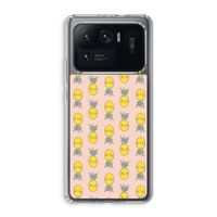 Ananas: Xiaomi Mi 11 Ultra Transparant Hoesje