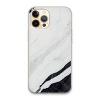 Elegante marmer: iPhone 13 Pro Max Transparant Hoesje Elegante marmer: iPhone 13 Pro Max Transparant Hoesje