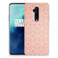 OnePlus 7T Pro TPU bumper Pattern Orange - thumbnail