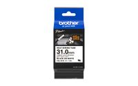 Brother HSE261E Labeltape krimpkous Tapekleur: Wit Tekstkleur: Zwart 31 mm 1.5 m