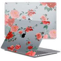 Lunso MacBook Pro 13 inch M1/M2 (2020-2022) cover hoes - case - Red Roses