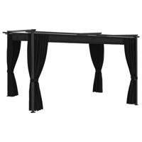 Prieel 4x3 m antraciet