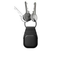 Nomad Leather keychain AirTag