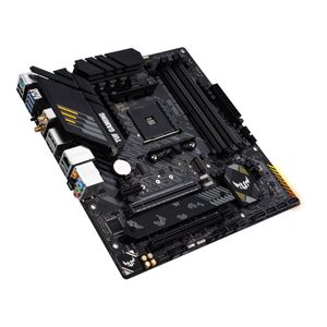 Asus TUF GAMING B550M-PLUS WIFI II Moederbord Socket AMD AM4 Vormfactor Micro-ATX Moederbord chipset AMD® B550