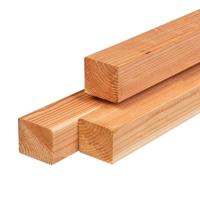 Regel Red Class Wood 4,5x4,5x300 cm Tuindeco - Tuindeco
