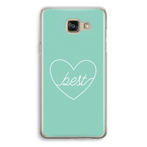 Best heart pastel: Samsung Galaxy A5 (2016) Transparant Hoesje