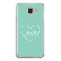 Best heart pastel: Samsung Galaxy A5 (2016) Transparant Hoesje