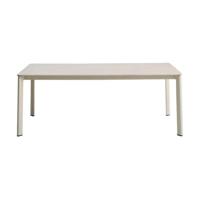 Kave Home Anafi tuintafel 180x90 cm Ecru