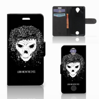 Telefoonhoesje met Naam Acer Liquid Z330 Skull Hair - thumbnail