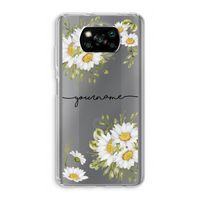 Daisies: Xiaomi Poco X3 NFC Transparant Hoesje