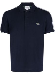 Lacoste polo à patch logo - Bleu