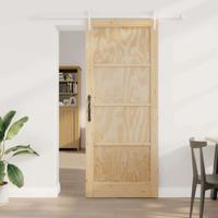 Schuifdeur Natuurlijk en wit 86 x 211 cm