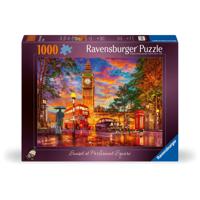 Ravensburger puzzel zonsondergang op Parliament Square Londen - 1000 stukjes