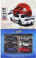 Hot Wheels Silver Series Die-Cast Vehicle 6-Pack - Streets of Japan
