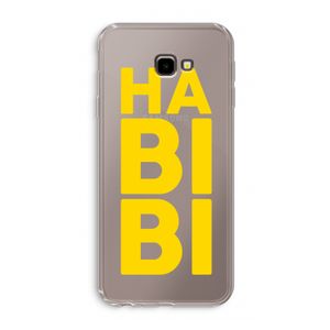Habibi Blue: Samsung Galaxy J4 Plus Transparant Hoesje