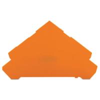 WAGO 280-323 Afsluit- en scheidingsplaat Oranje 100 stuk(s)