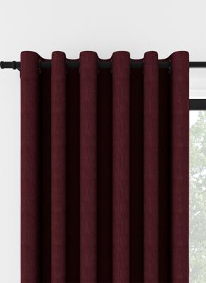 Laura Ashley Swanson Donker Cranberry Ringgordijn