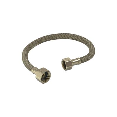 Flexibele Aansluitslang MAY 30 cm G1/2" x G3/8" Aansluiting Geborsteld Mat Goud PVD