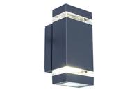 Lutec Design wandlampFocus antraciet rechthoek - 5605013118