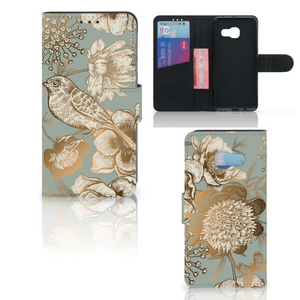 Hoesje voor Samsung Galaxy A3 2017 Vintage Bird Flowers