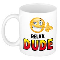 Relax dude cadeau mok / beker - cadeau collega   -