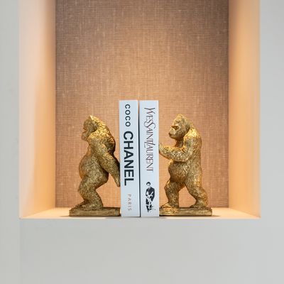 Richmond Boekenstandaard 'Donky' kleur Goud