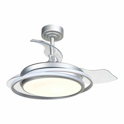 Plafondventilator CristalRecord Zilverkleurig 40 W Ø 40 cm