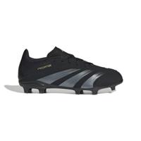 adidas Predator Elite Gras Voetbalschoenen (FG) Kids Zwart Grijs Goud