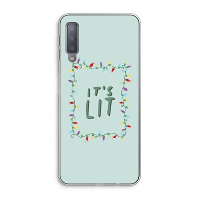 It's Lit: Samsung Galaxy A7 (2018) Transparant Hoesje