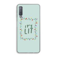 It's Lit: Samsung Galaxy A7 (2018) Transparant Hoesje