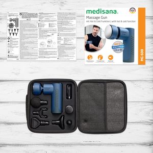 Medisana MG 600 stimulator Universeel Zwart, Blauw