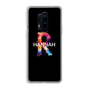 Abstract Spectrum: OnePlus 8 Pro Transparant Hoesje