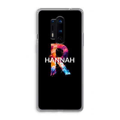 Abstract Spectrum: OnePlus 8 Pro Transparant Hoesje