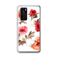 Roosjes: Huawei P40 Transparant Hoesje