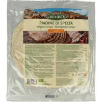 Bioidea Spelt piadine wrap bio Bioidea Spelt piadine wrap bio
