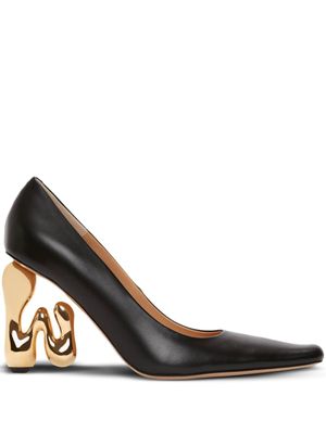 JW Anderson escarpins JW Bubble Heel en cuir - Noir