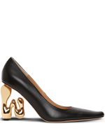 JW Anderson escarpins JW Bubble Heel en cuir - Noir - thumbnail