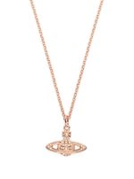 Vivienne Westwood collier à pendentif Orb serti de cristaux - Rose