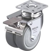 Blickle LDA-TPA 75KF-FI Dubbel zwenkwiel Wieldiameter: 75 mm Draagvermogen (max.): 100 kg 1 stuk(s)