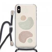 Geo #10: iPhone XS Max Transparant Hoesje met koord