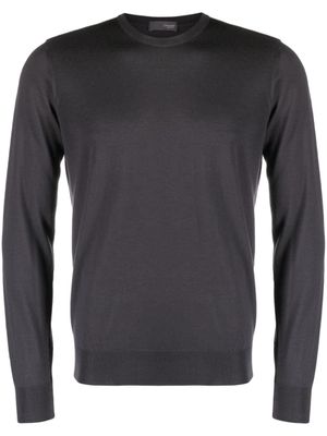 Drumohr pull en laine mérinos - Gris