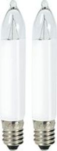Kerstverlichting minikaars E10 16V 4W Konstsmide 1037 020 2 stuks creme